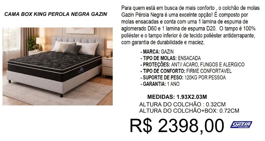 CONJUNTO KING GAZIN MOLAS 32CM 