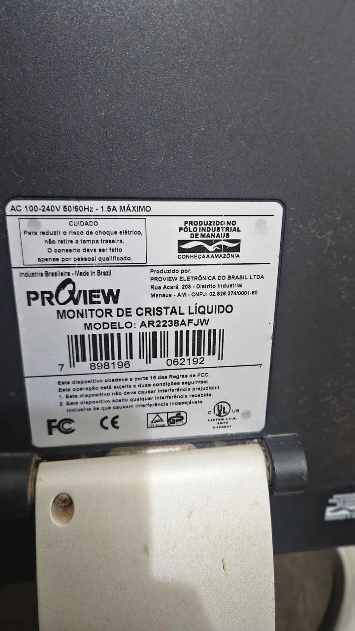 Monitor Proview 22" Full HD AR2238AFJW  - Foto 2