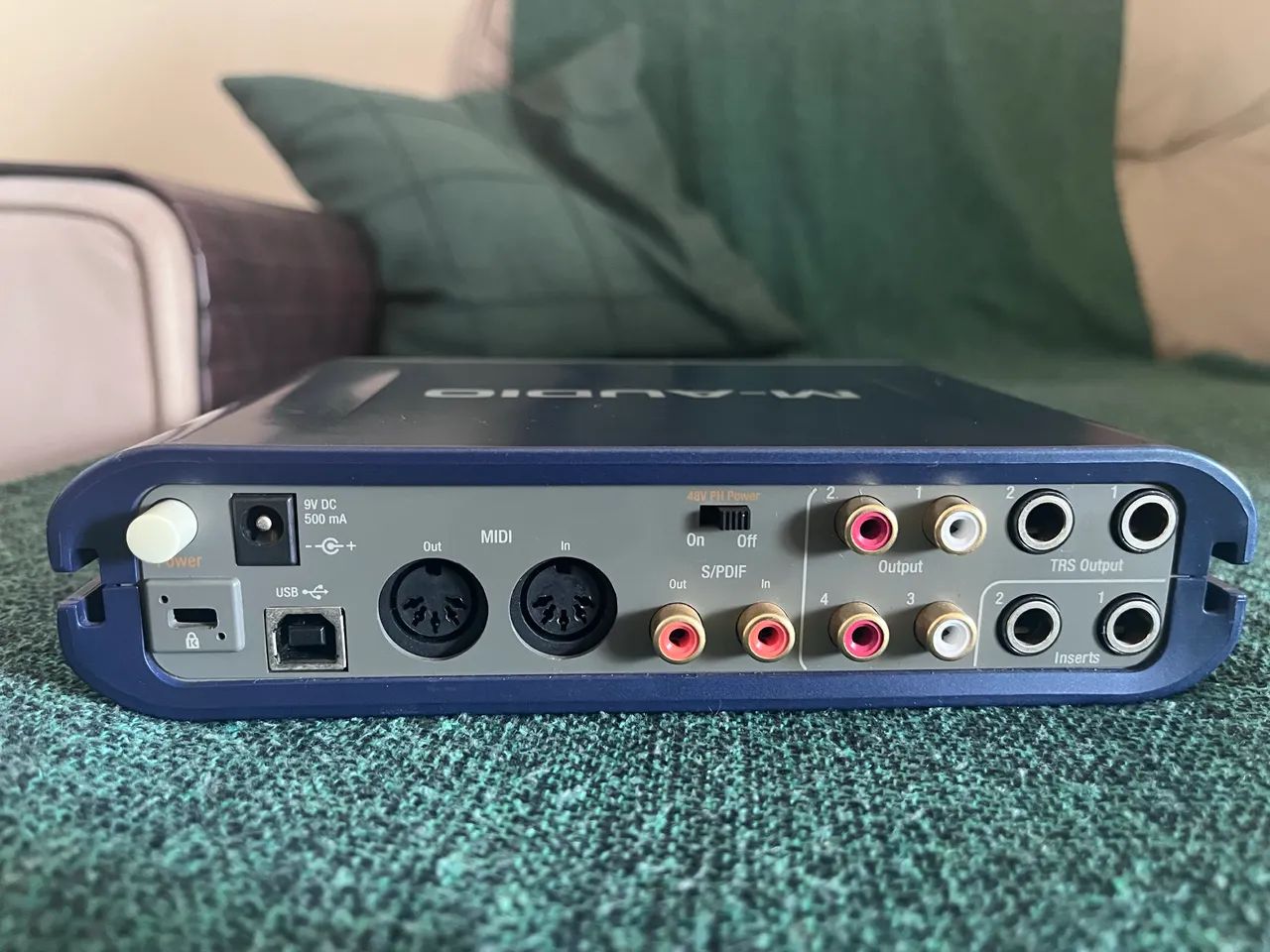 Interface de áudio M-Audio Fast Track Pro444676762564700161
