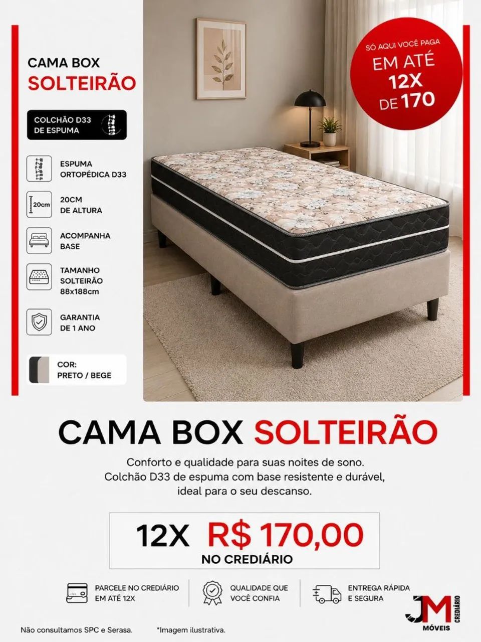 CAMAS CREDIÁRIO  - Foto 3