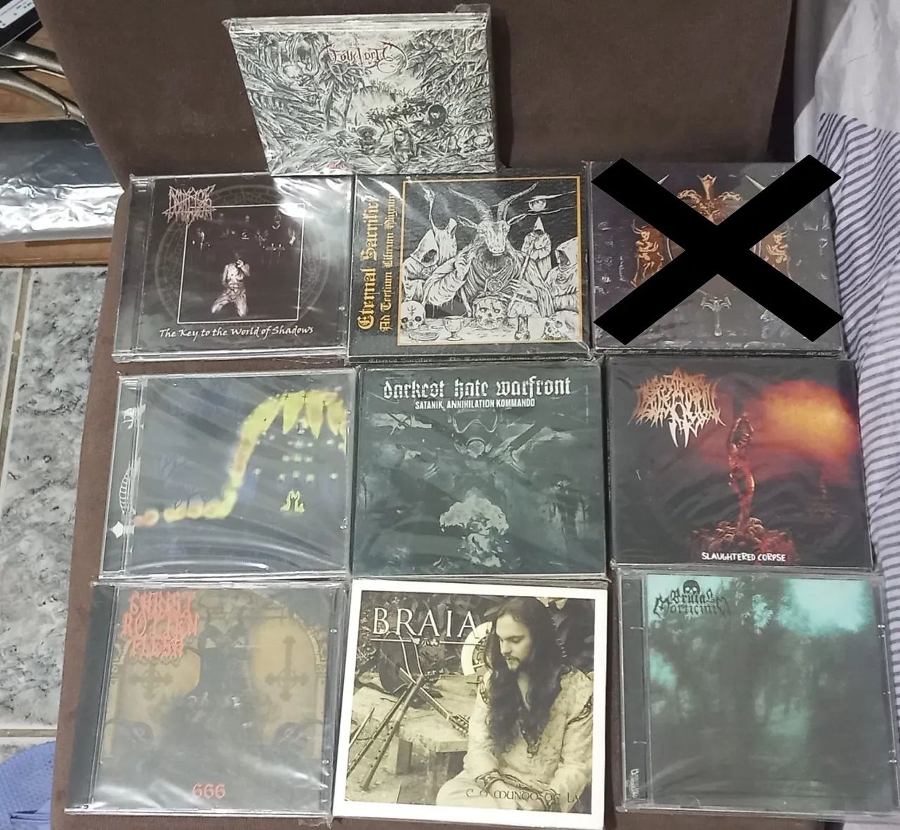 CDs Death, Black Metal Seminovos.