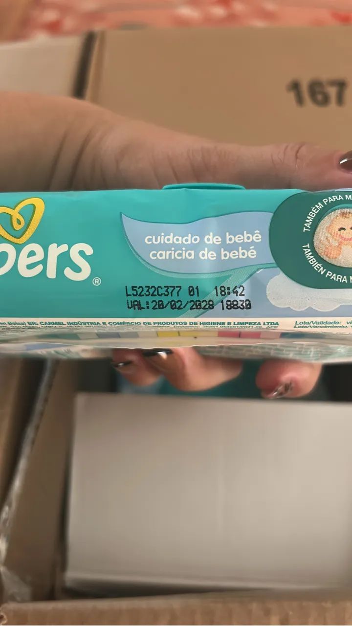 Lenço umedecido Pampers  - Foto 2