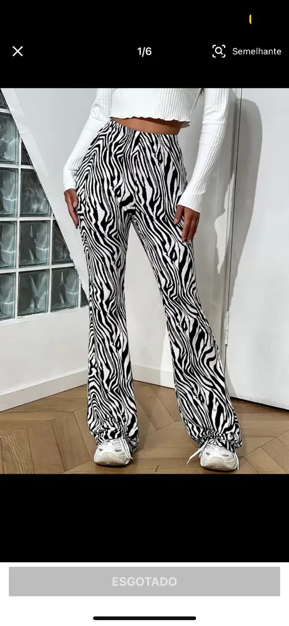 Calça Zebra
