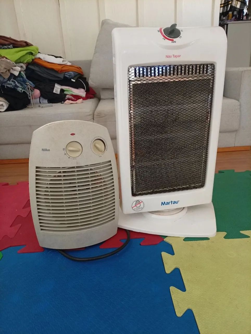 Geladeira e aquecedor 