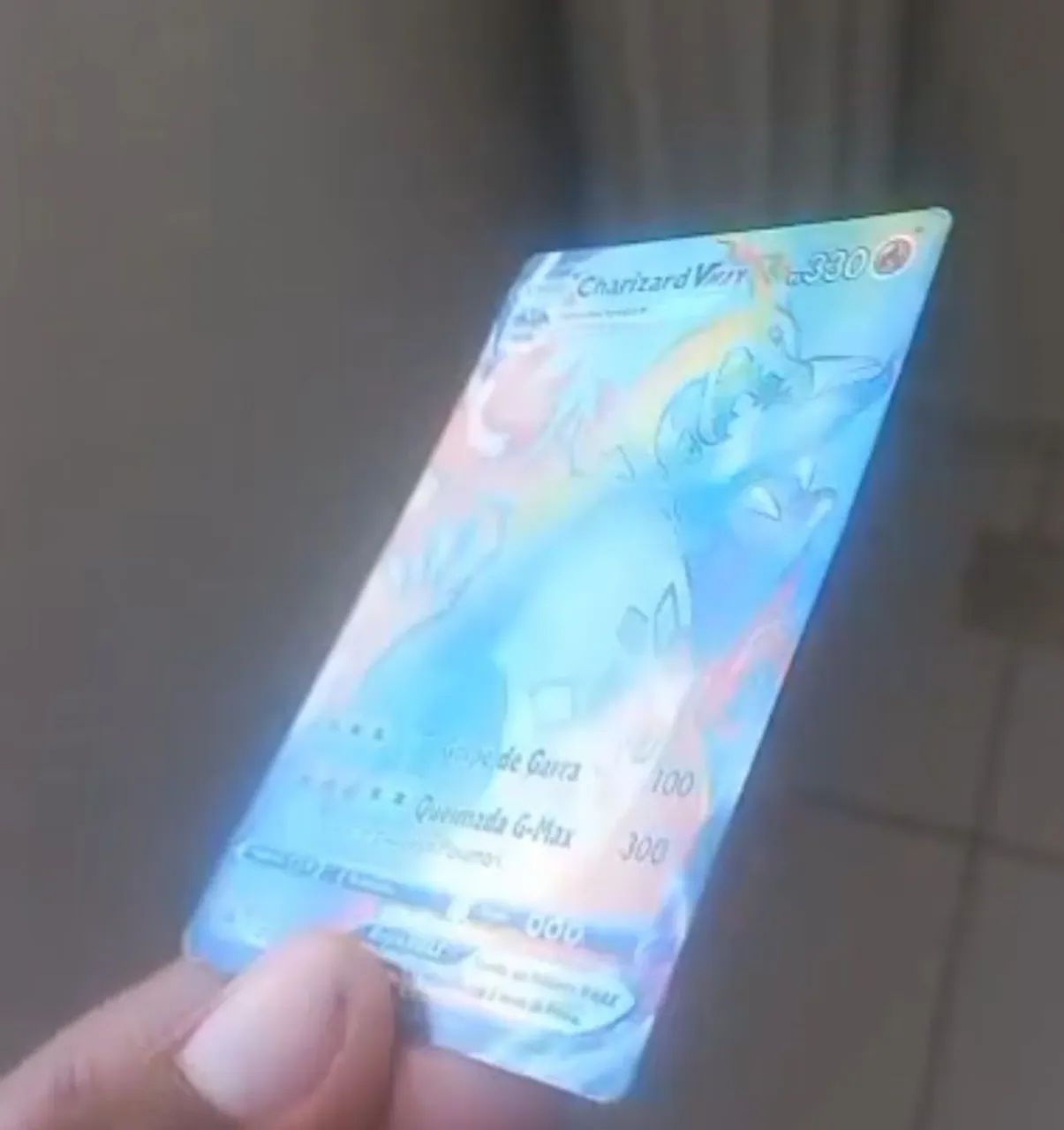 CHARIZARD VMAX RAINBOW 074/073 PT-BR CHAMPION'S PATCH - Foto 2