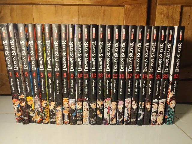 Coleção completa demon Slayer com brindes