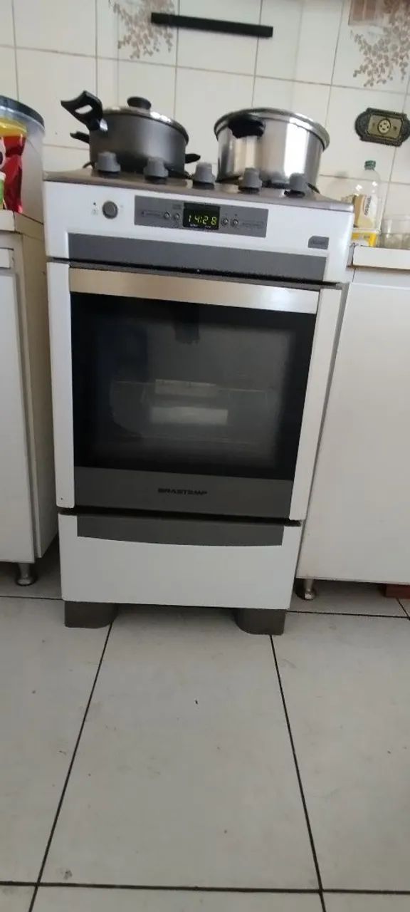 Fogão Brastemp Ative Automático 4 Bocas