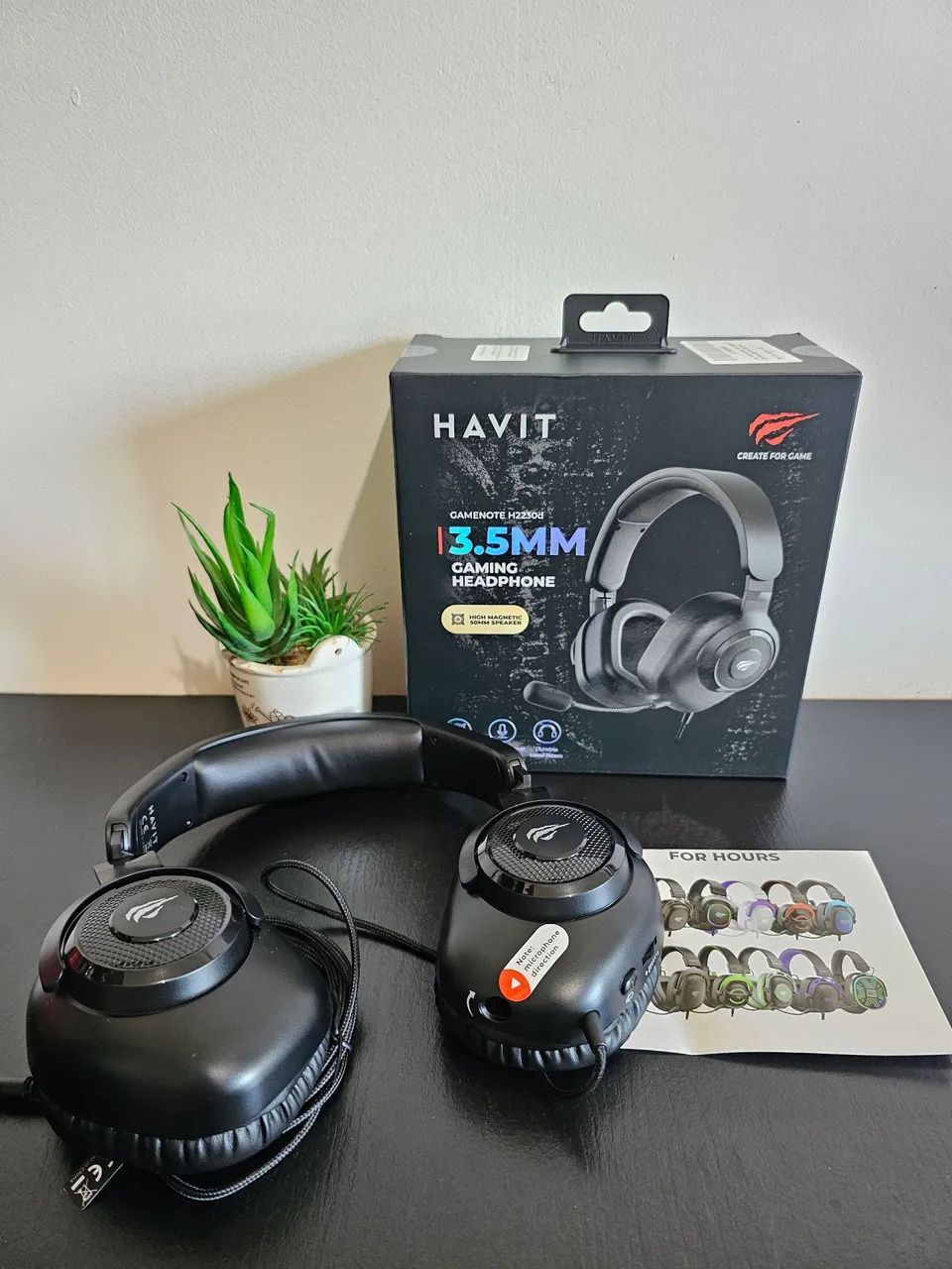 Fone Headset Gamer Havit