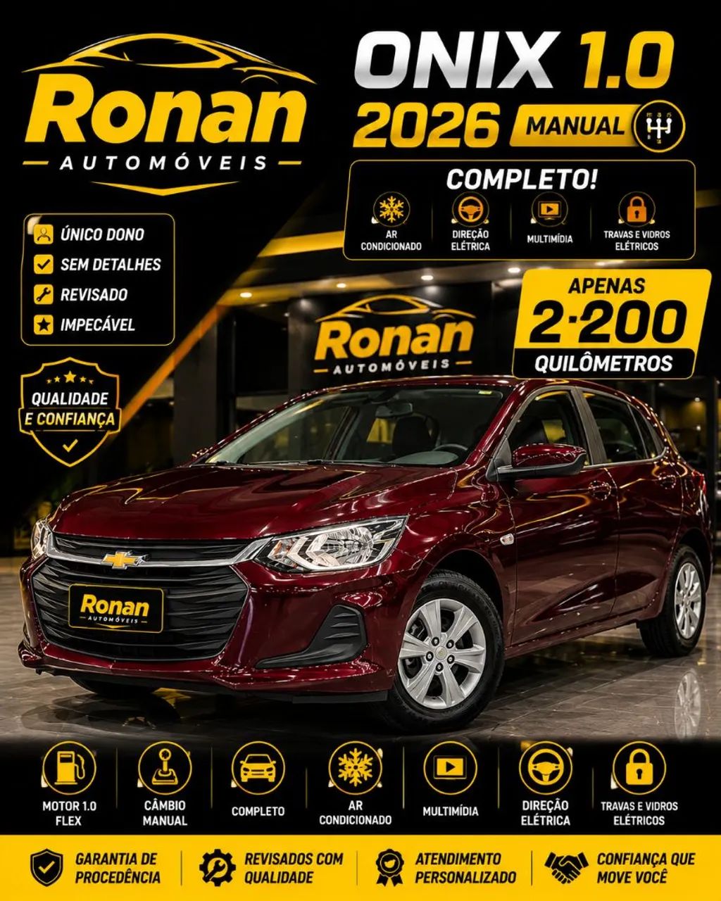 Chevrolet Onix 2026