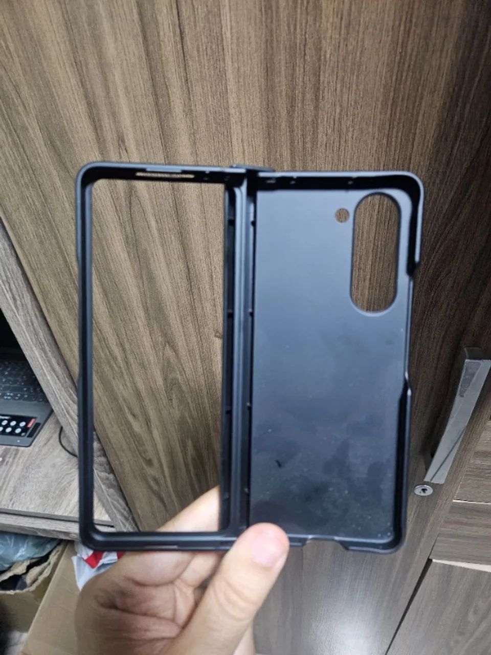 capa nova para z fold 5 nova cor preto  - Foto 3