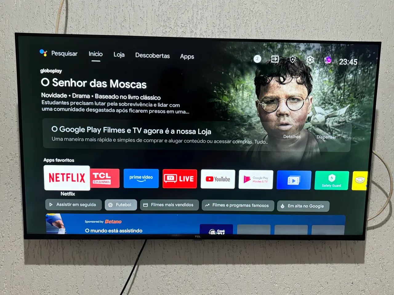 televisão tcl smart 43 polegadas  - Foto 3
