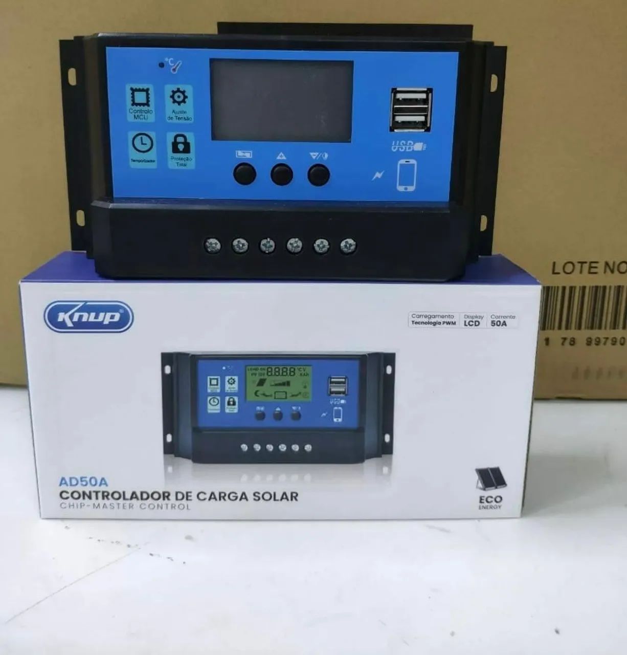 Controladora de carga solar 50a 