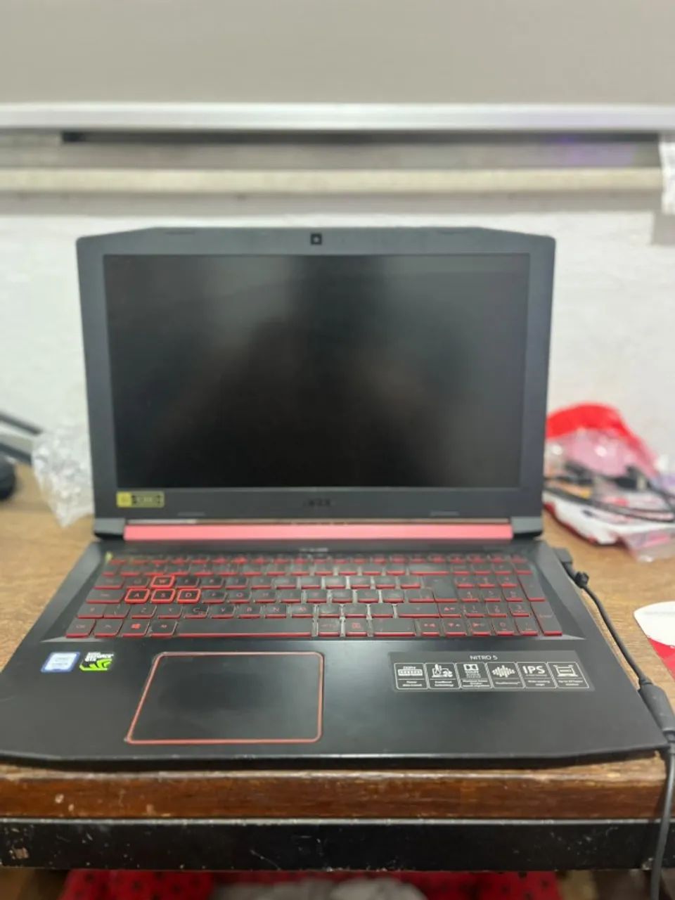 NOTEBOOK Acer Nitro 5 + GTX 1050, 16GB RAM, SSD 1TB (Tela danificada) - Foto 2
