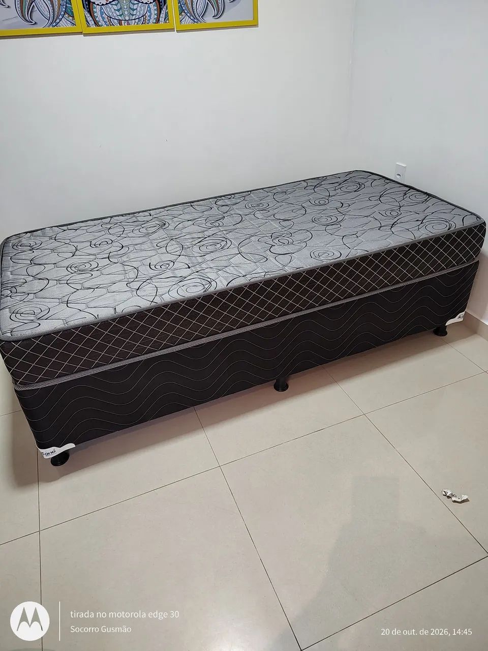 Cama Box solteiro