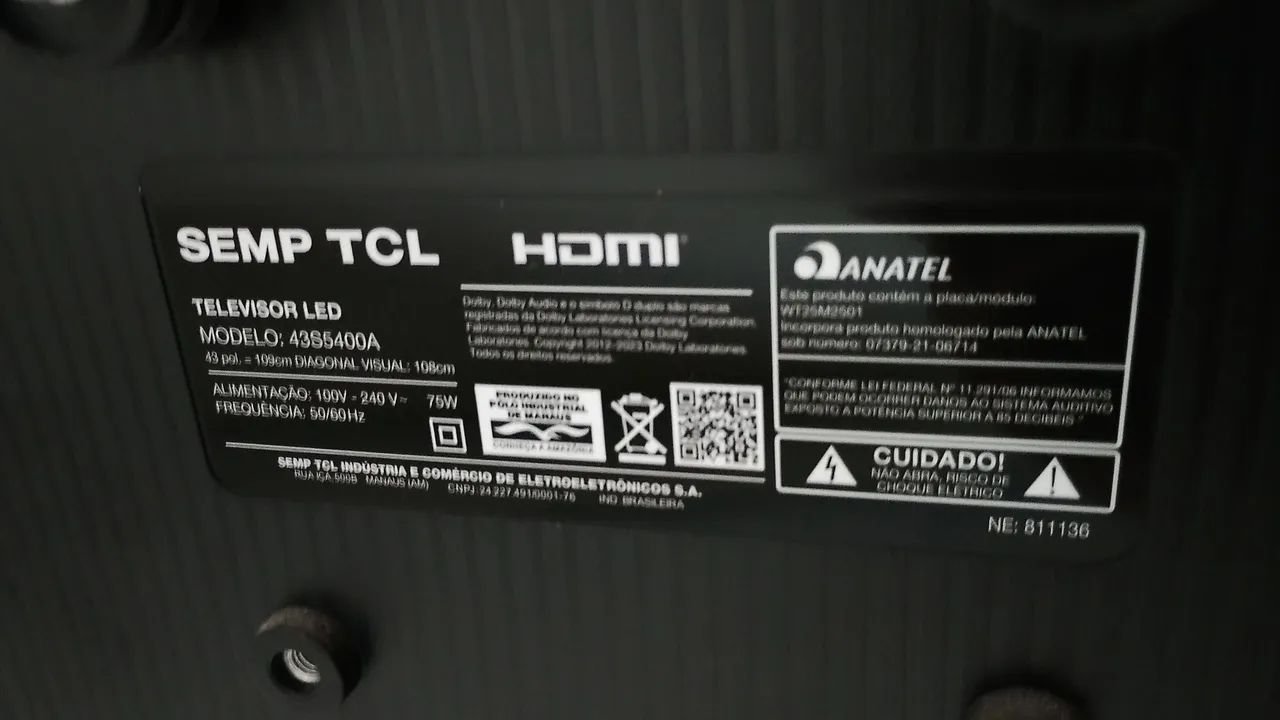 Tv 43 polegadas LED TCL - Foto 2