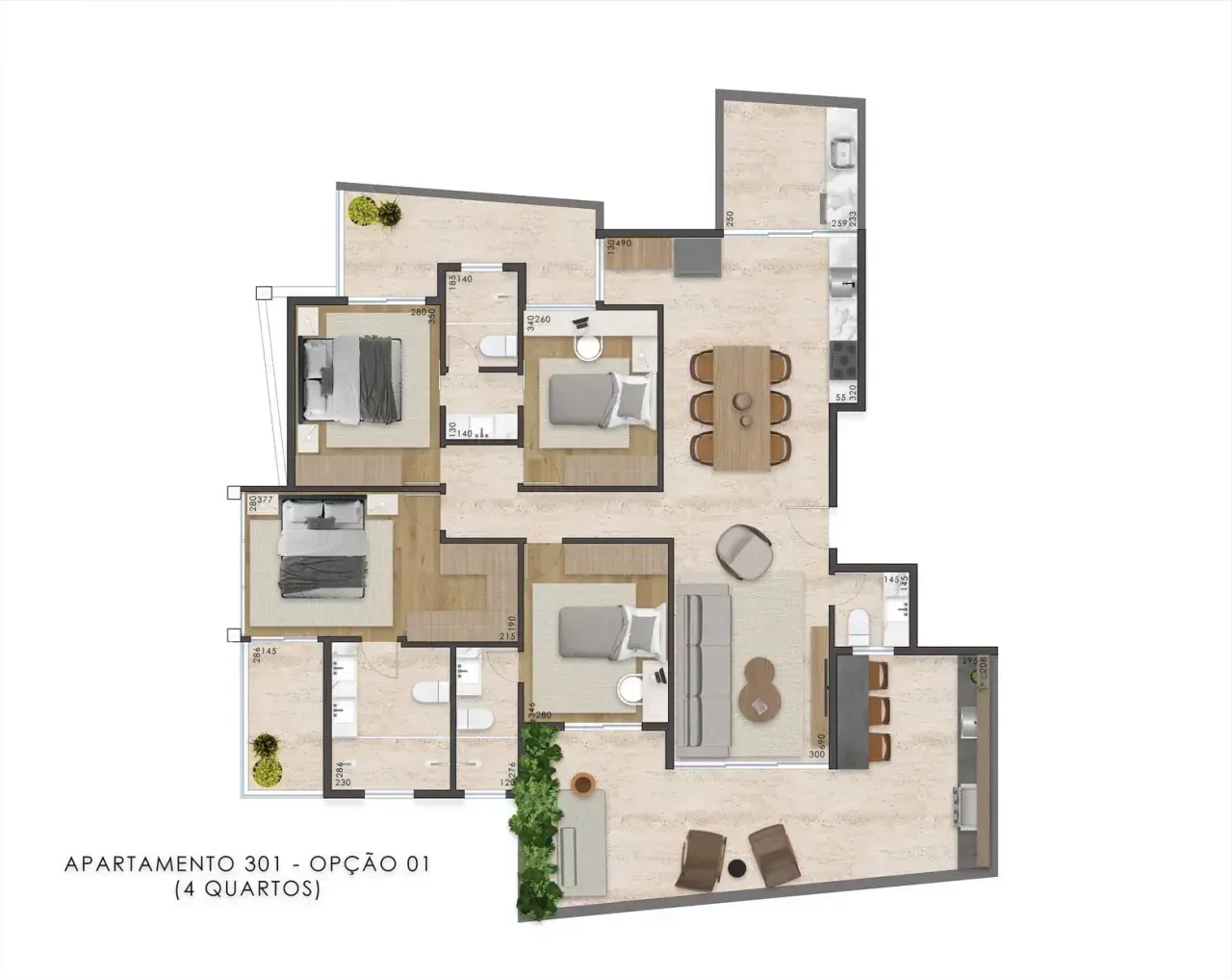 PLANTA 135m²
