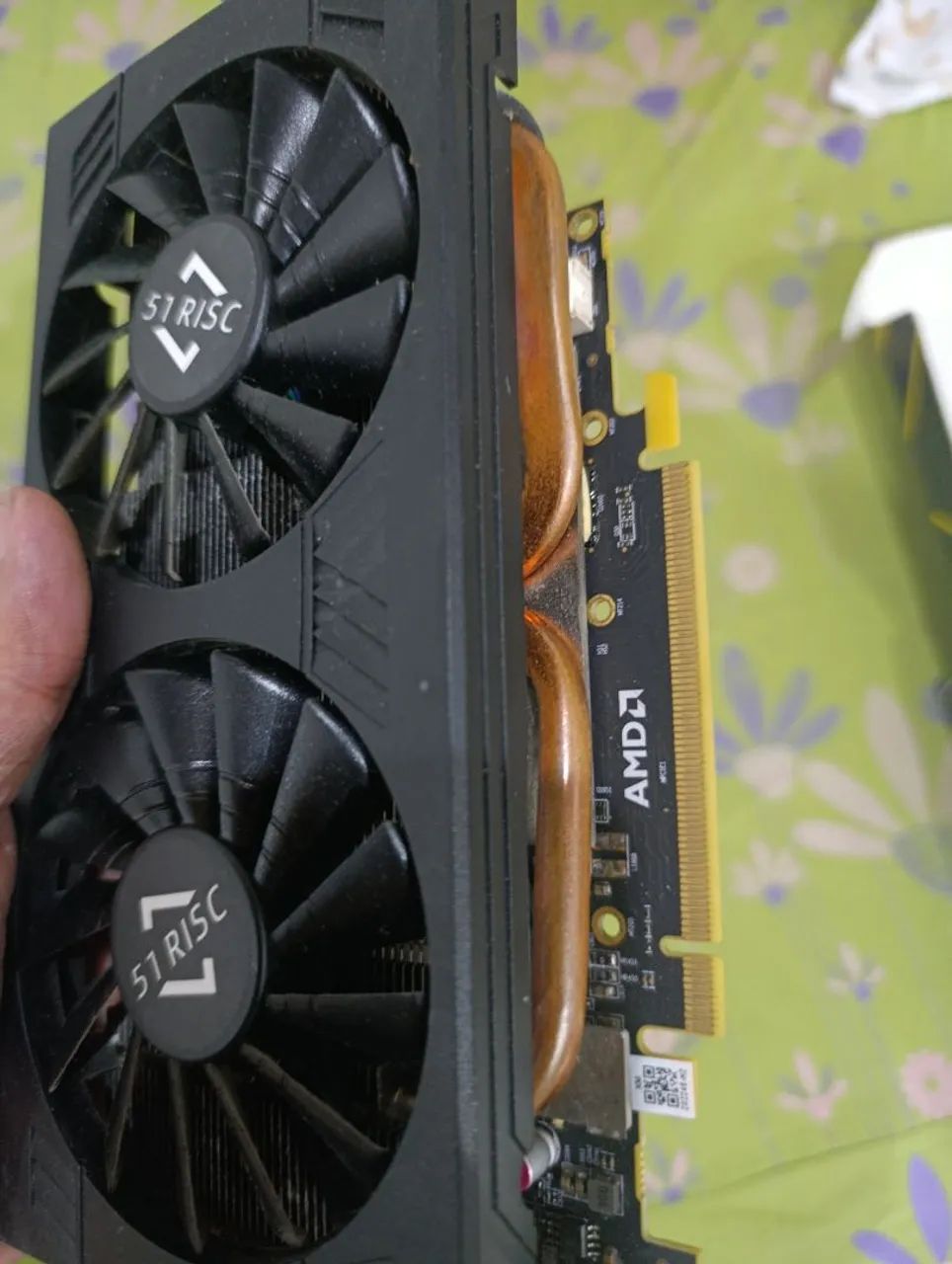 Placa de vídeo AMD rx580 8 gigas - Foto 3