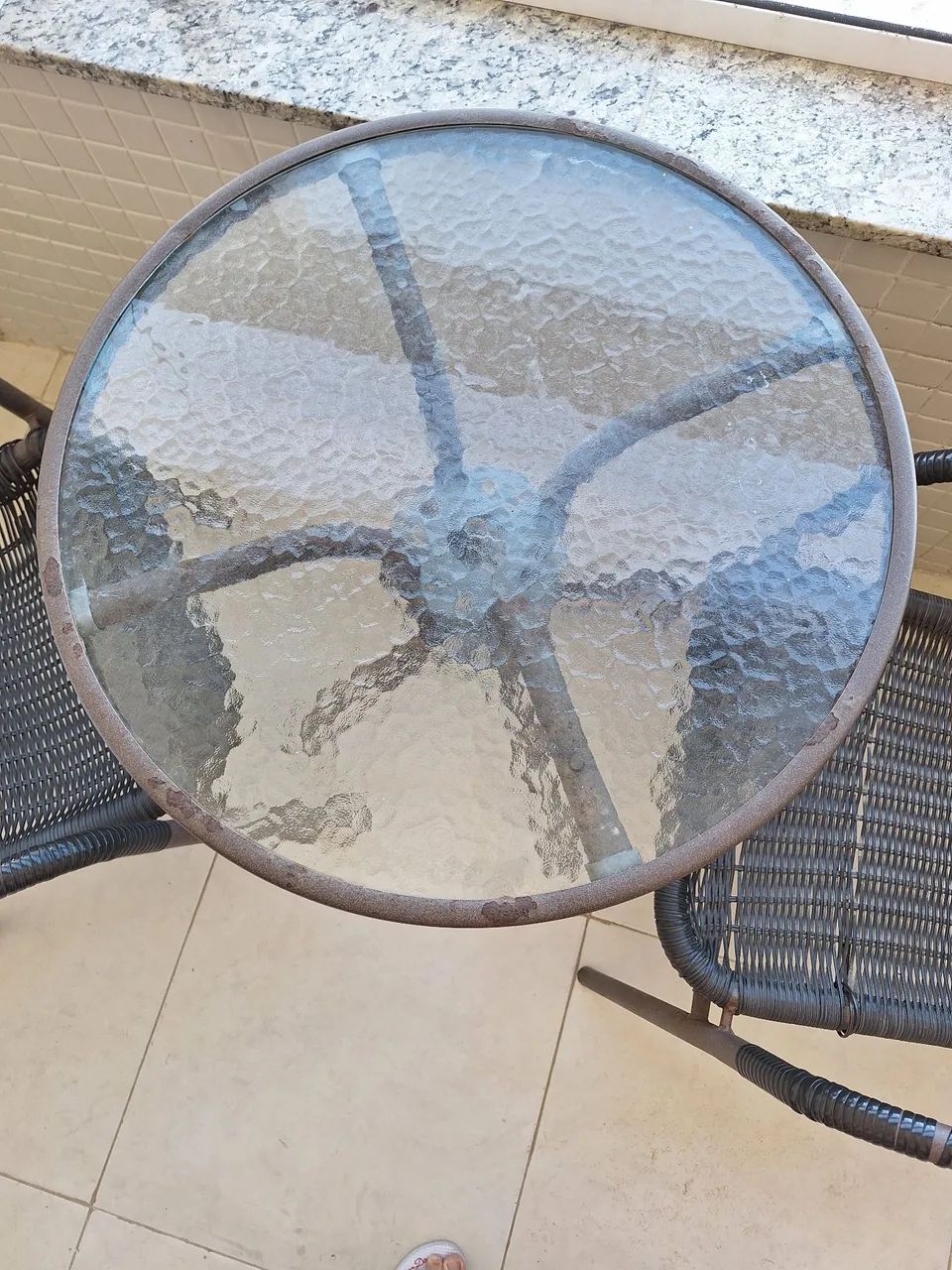 Mesa de varanda