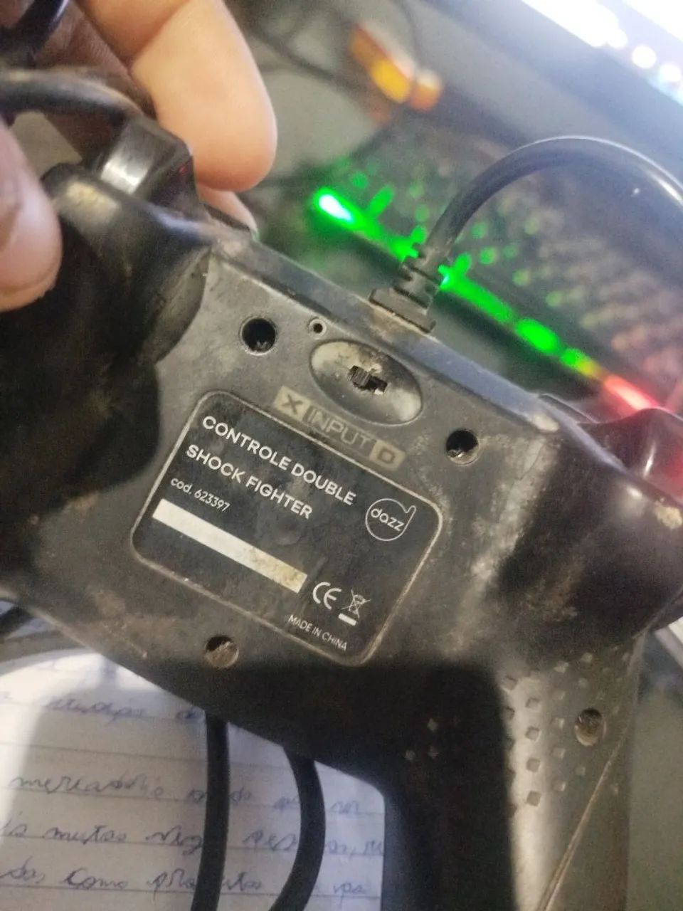 Controle USB pegar em Pc celular e ps3 e outros eletrônicos  - Foto 2