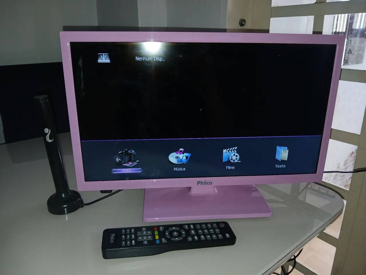 Tv philco rosa 20 polegadas