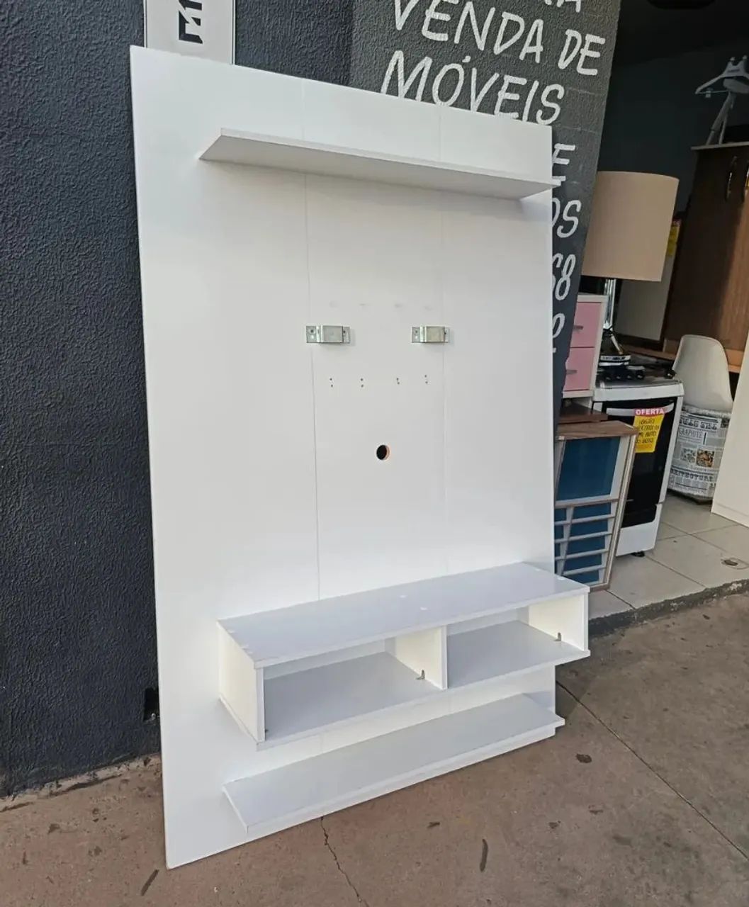 Painel para tv até 43 polegadas semi-novo conservado  - Foto 3