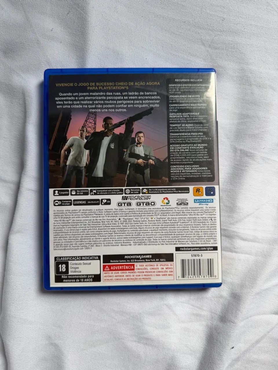 Jogo gta 5 ps5 - Foto 2