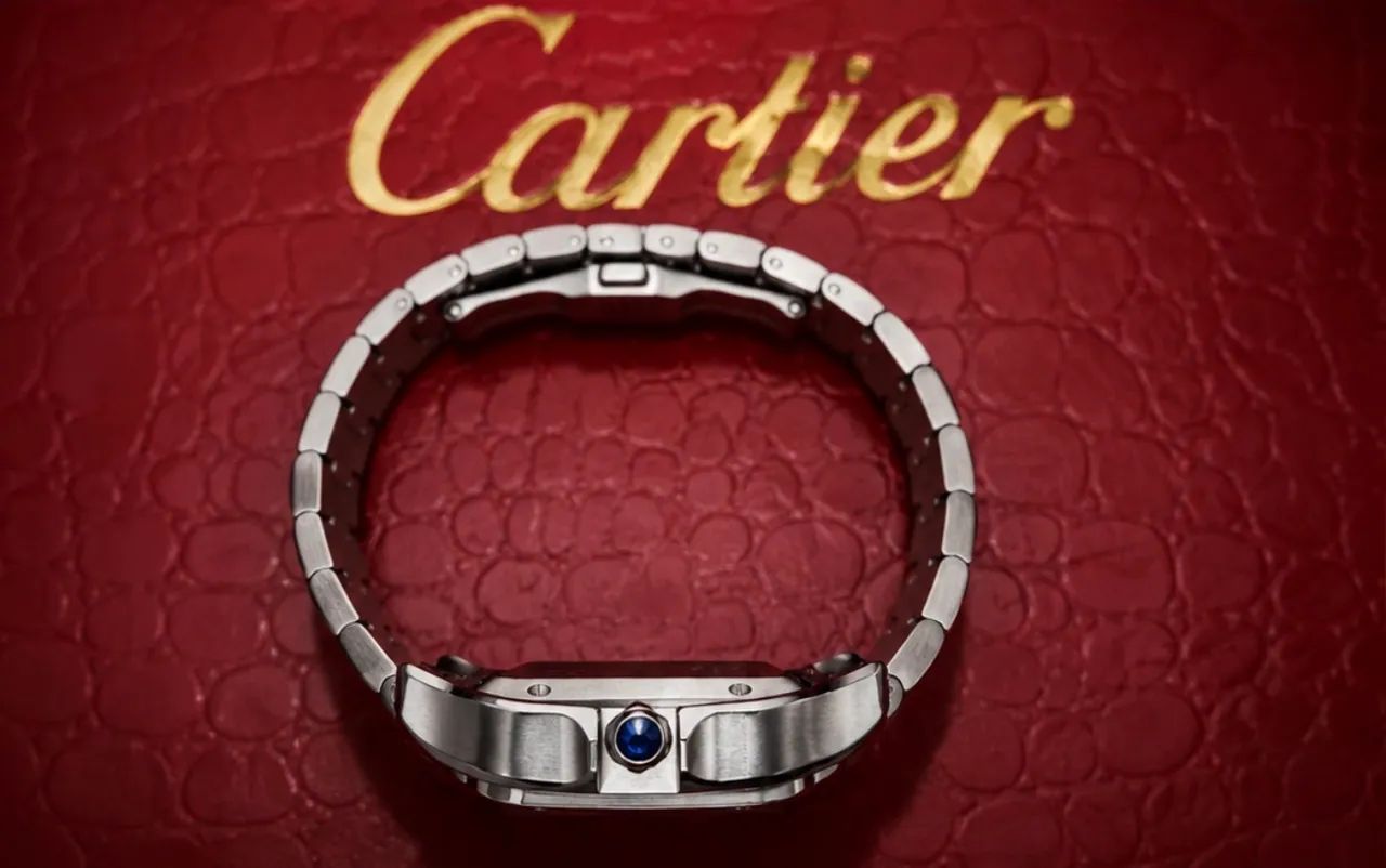 Relógio masculino Santos de Cartier automático - Foto 2