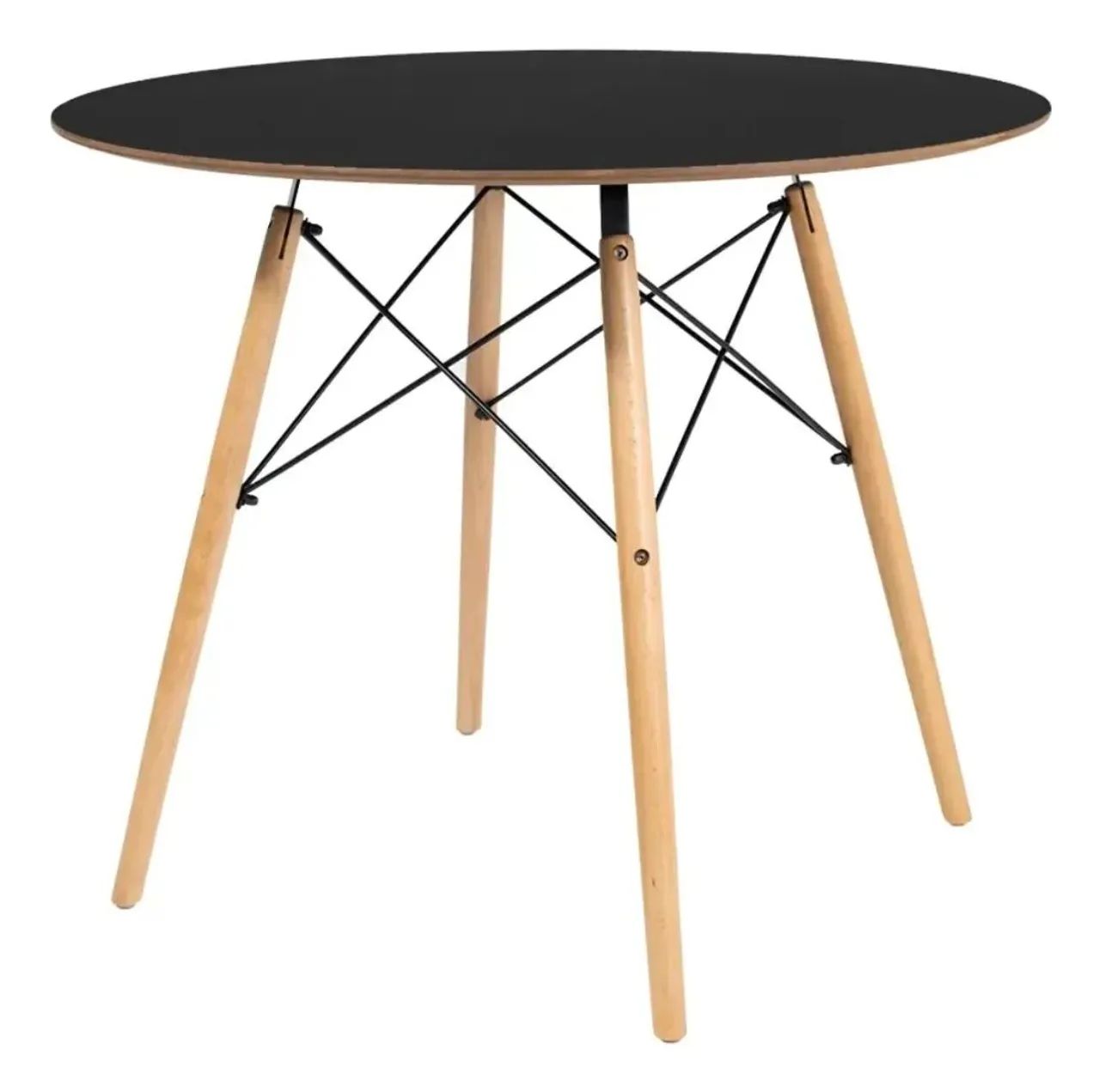 Conj mesa + 4 cadeiras Eames - Foto 3