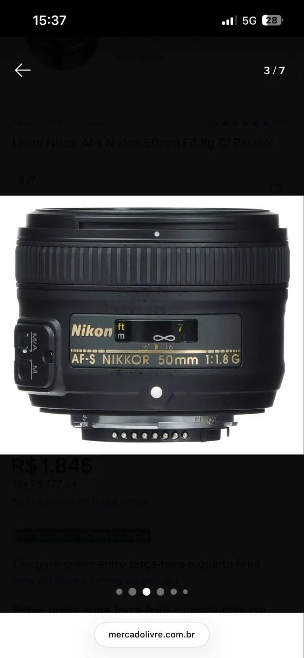 Kit câmera Nikon D7100  - Foto 2