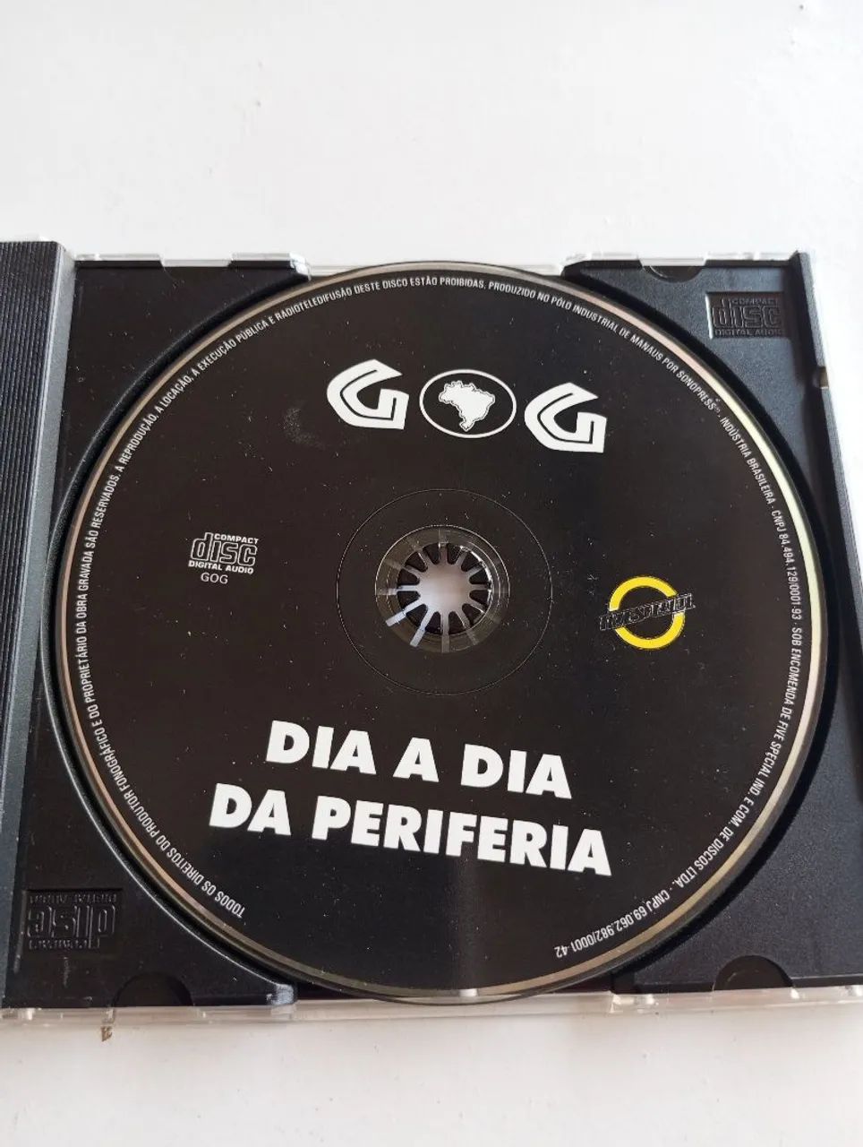Cd Gog dia a dia da periferia original raro - Foto 3