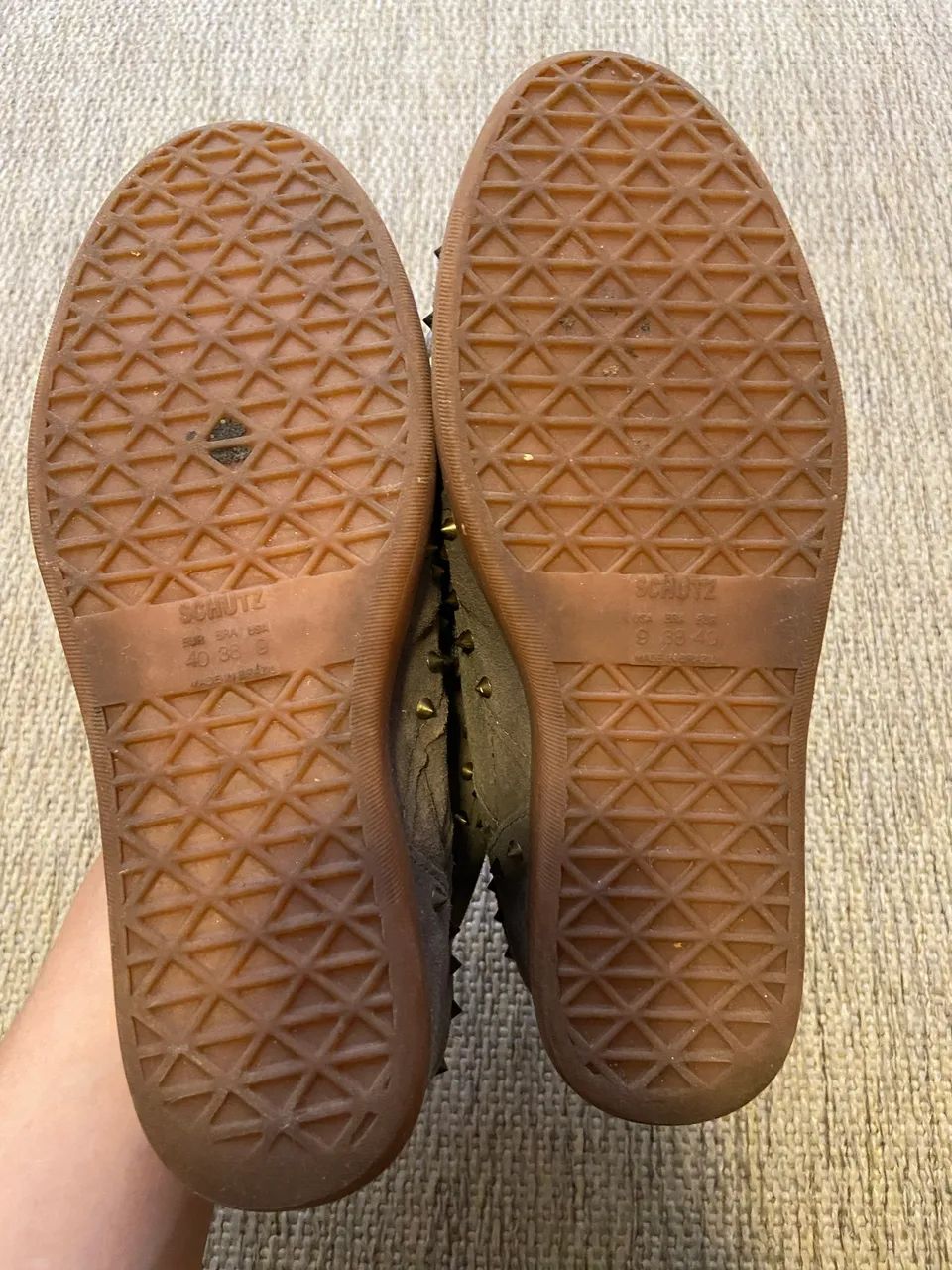 Bota Sneaker Schutz em camurça  - Foto 5