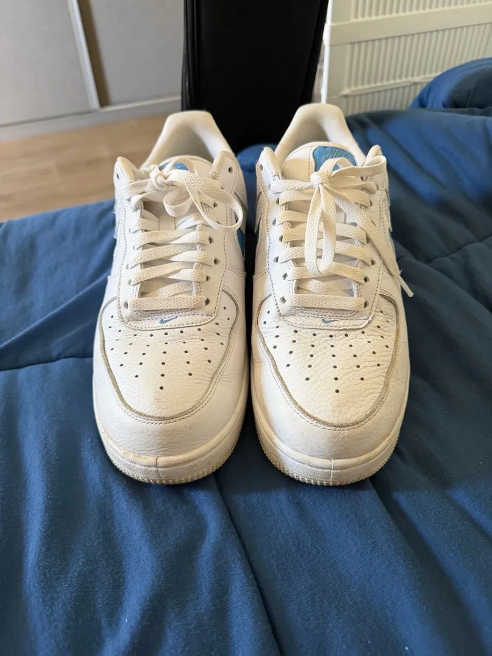 Nike Air Force 1 Low Evo White University Blue - Foto 2