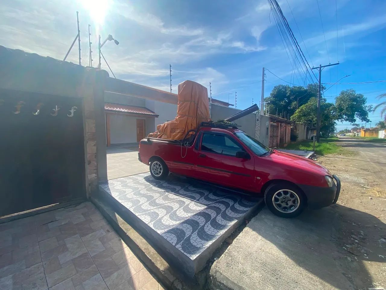 Frete e Carreto Rápido - Pickup Ford Courier a Serviço!<br> - Foto 2