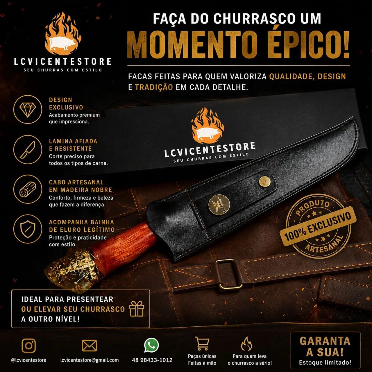 Facas Artesanais