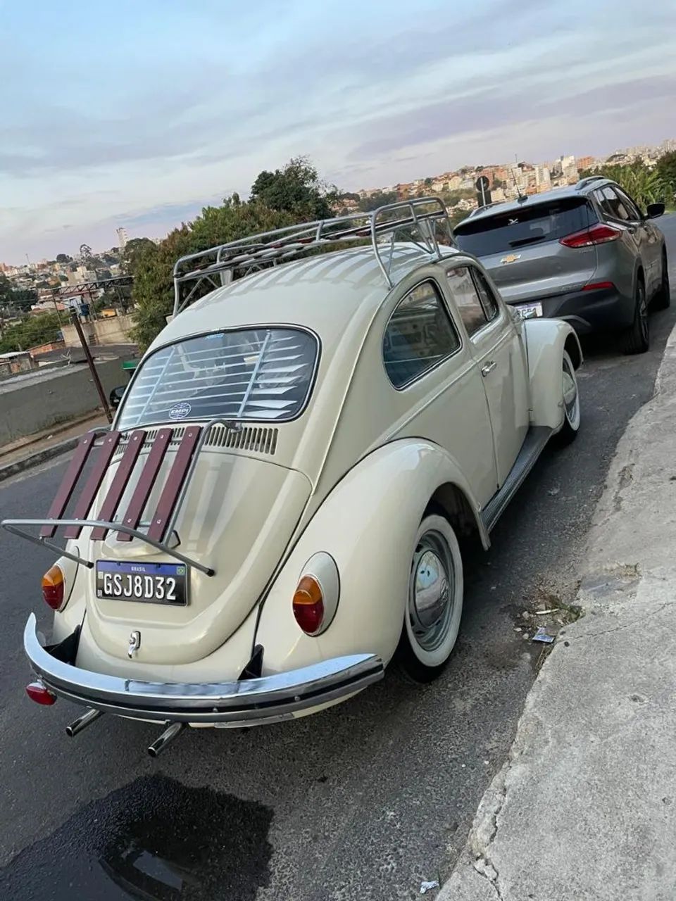 Fusca 1971 - 1300cc - Placa Preta  - Foto 4