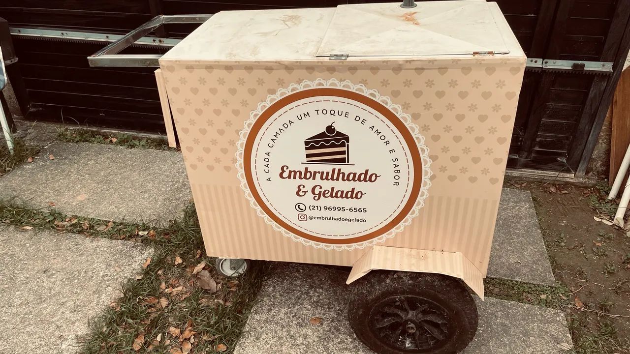 Carrinho de açaí 