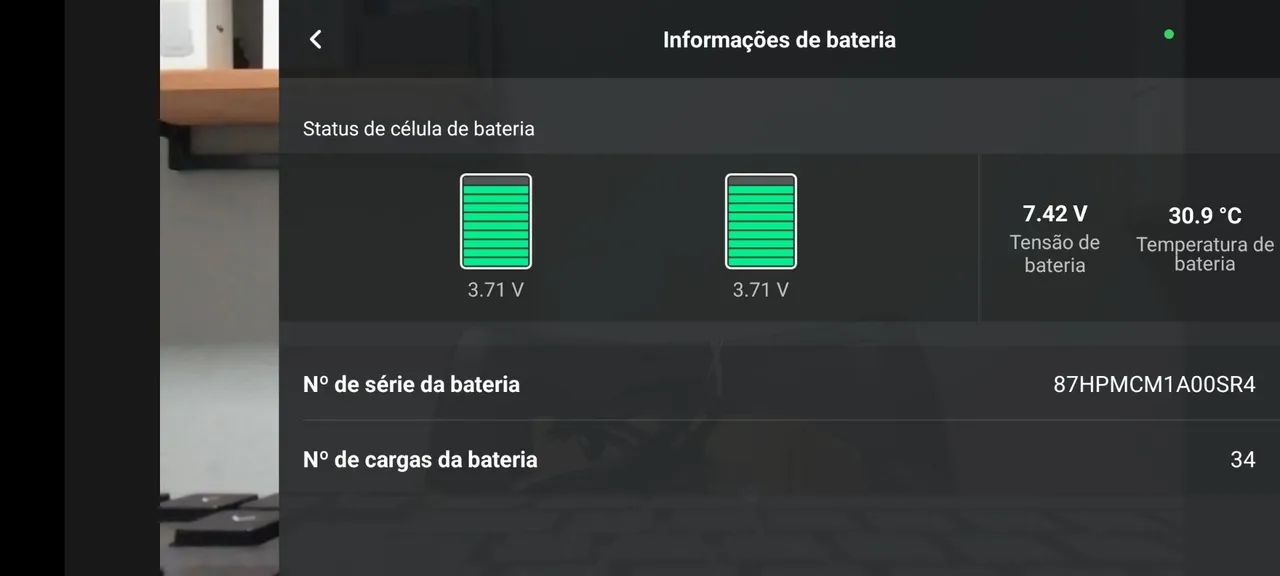 Bateria Seminova Dji NEO 1 poucos ciclos - Foto 3