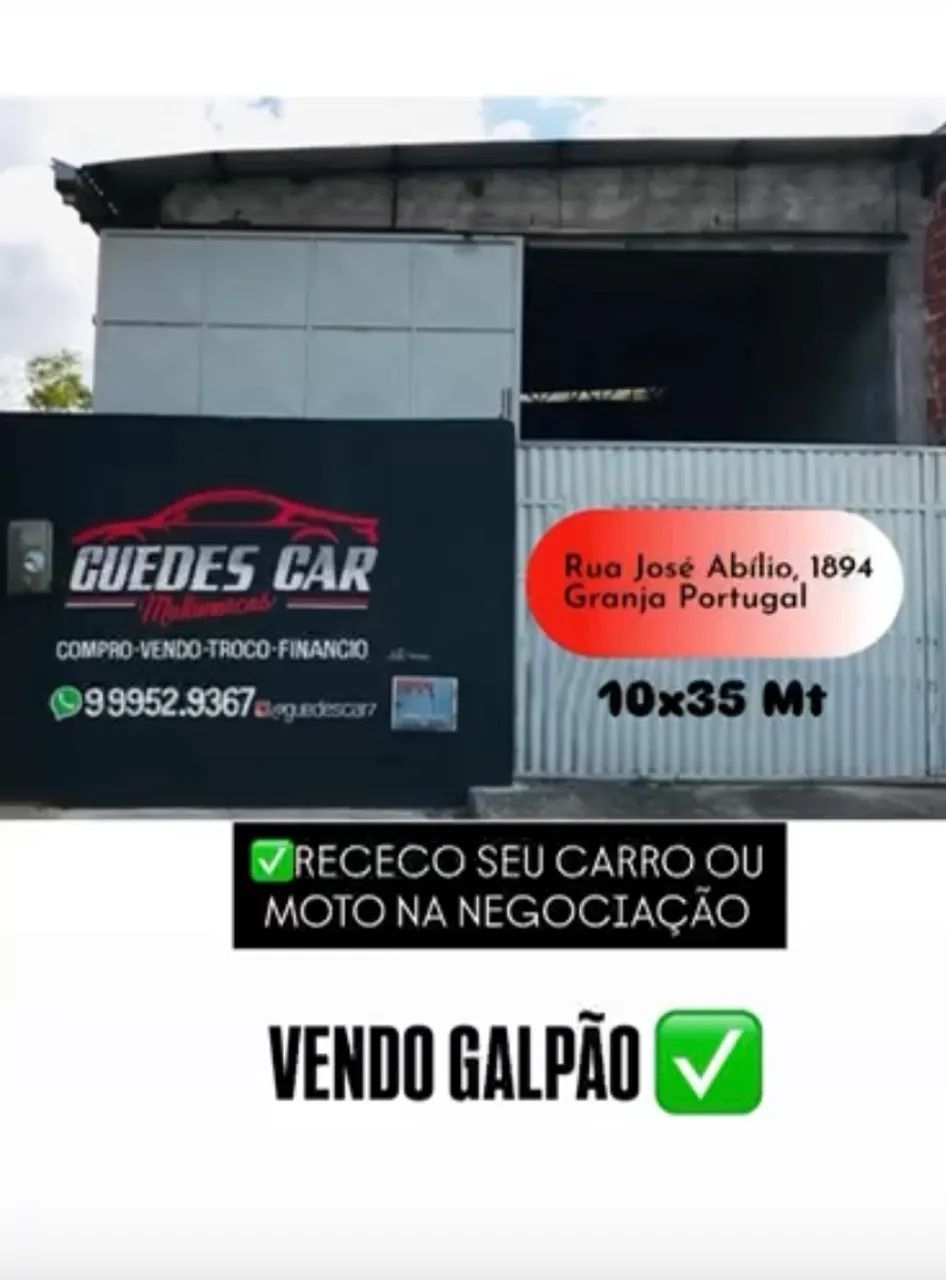 Vendo galpão 