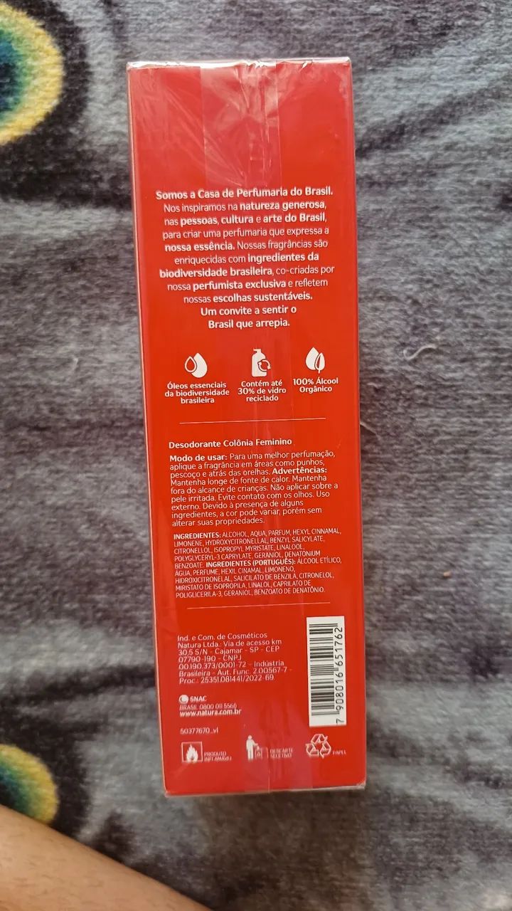 Natura Meu Primeiro Humor 75ml Lacrado  - Foto 3