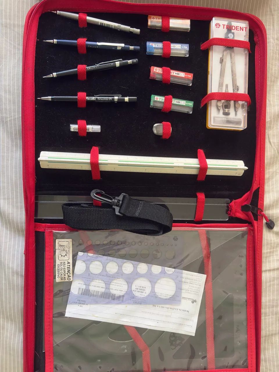Kit Desetec A4 Trident Completo Para Desenho Técnico E Arquitetura - Foto 3