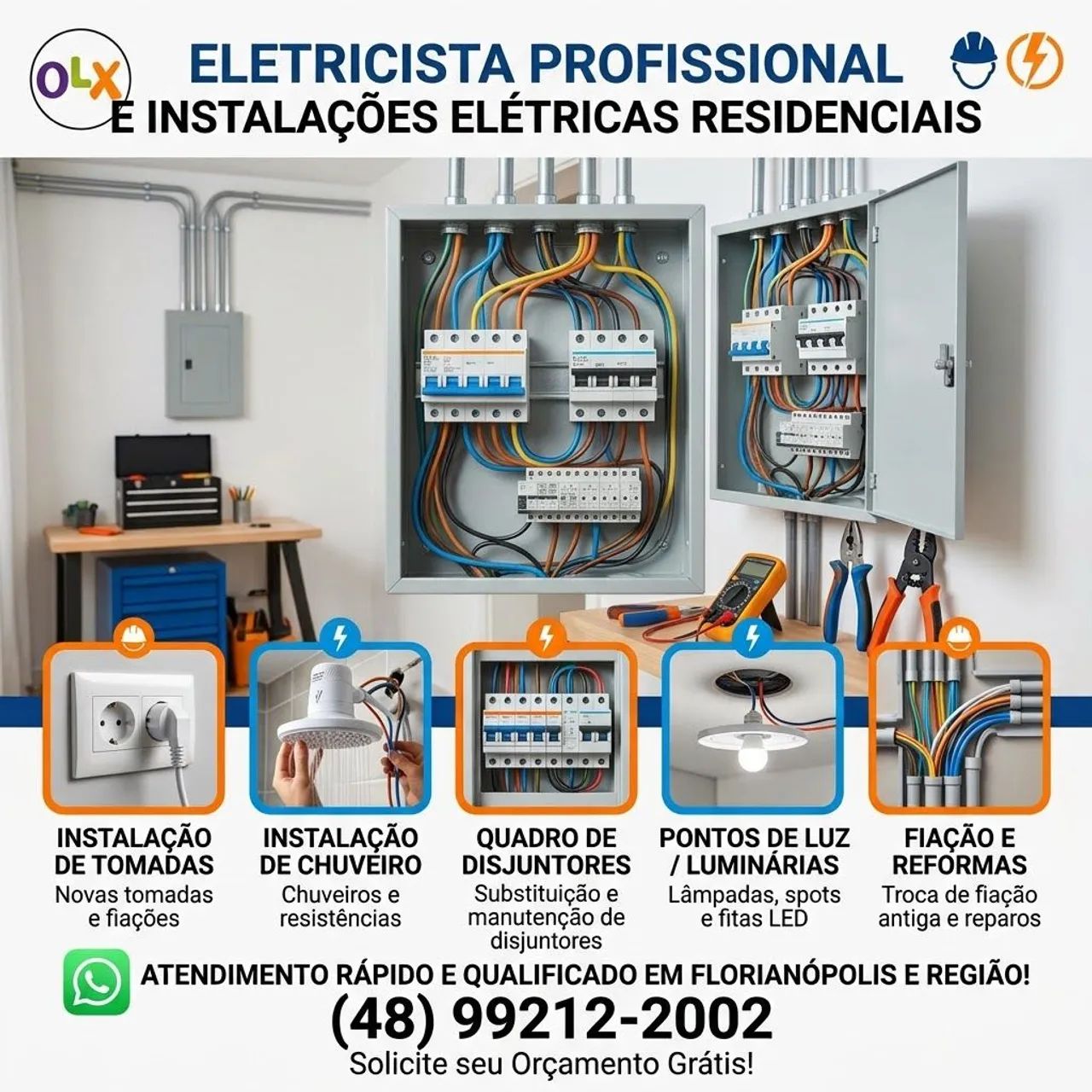 Eletricista - Instalação elétrica 