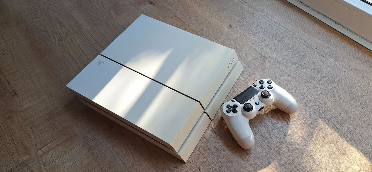 Ps4 Branco Desbloqueado  - Foto 2