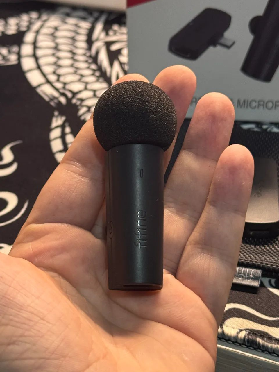 Microfone Lapela Sem fio Fifine M6 lacrado  - Foto 2