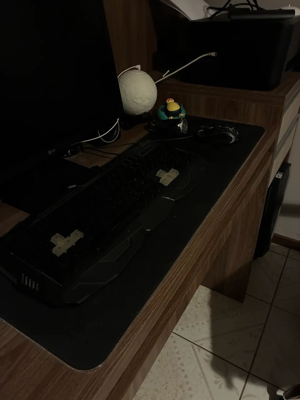 Teclado + mouse + mouse pad