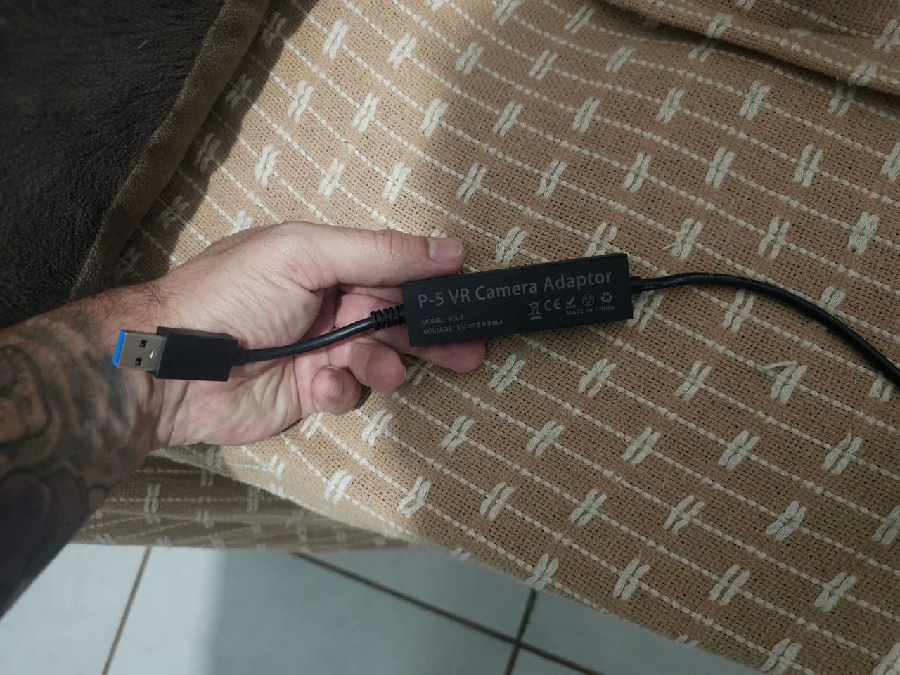 Câmera ps4+ adaptador - Foto 3