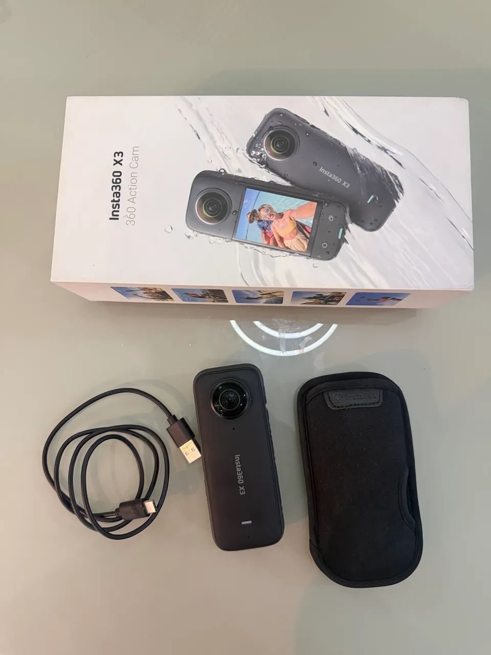 Câmera insta 360 x3  - Foto 3