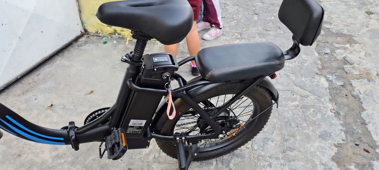 Bicicleta elétrica dobrável  - Foto 2