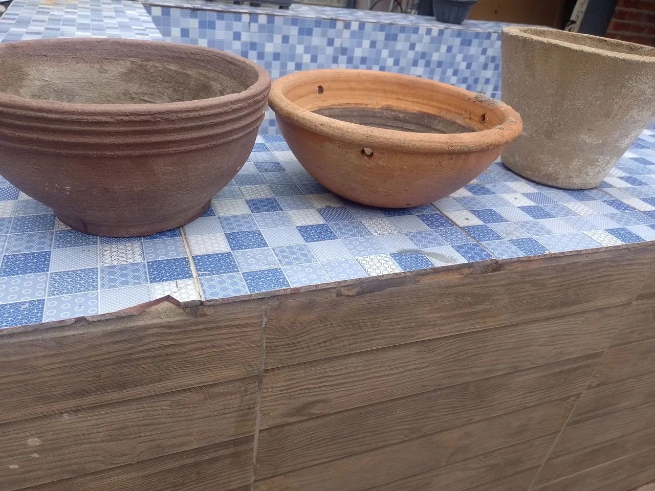 Vasos de planta de cimento  - Foto 2
