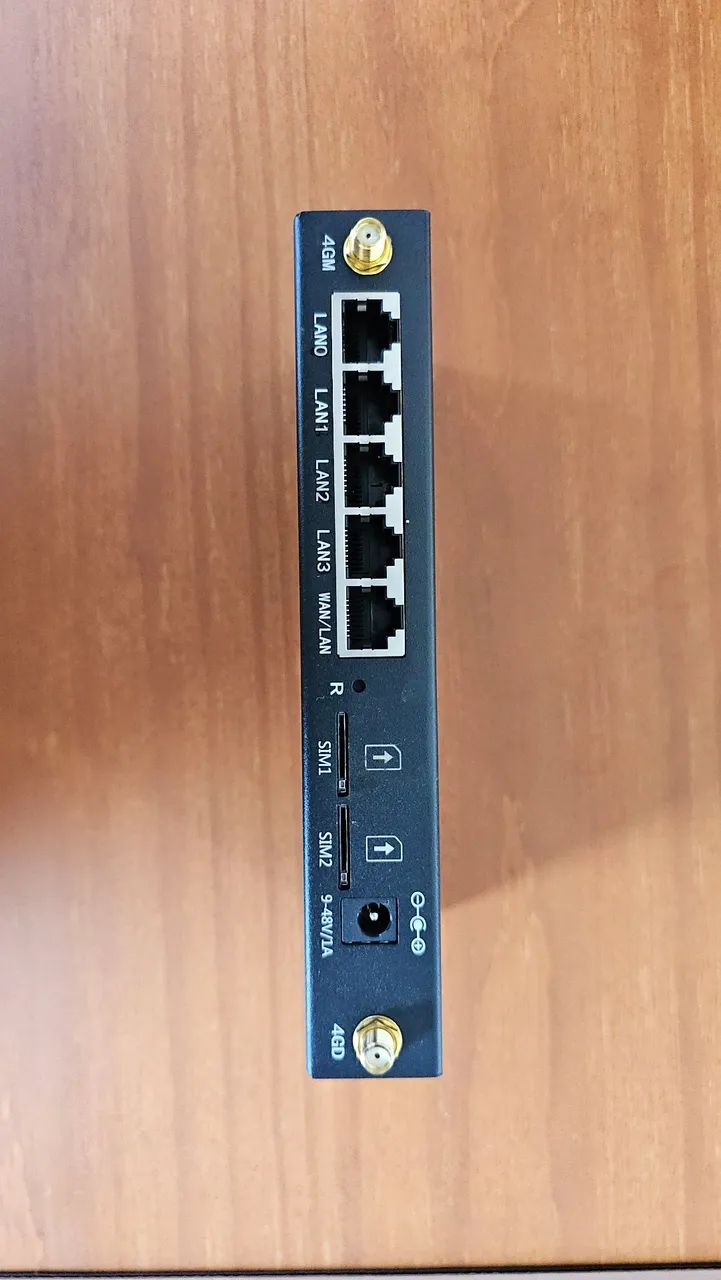 Roteador 4G Dual SIM + Wi-Fi