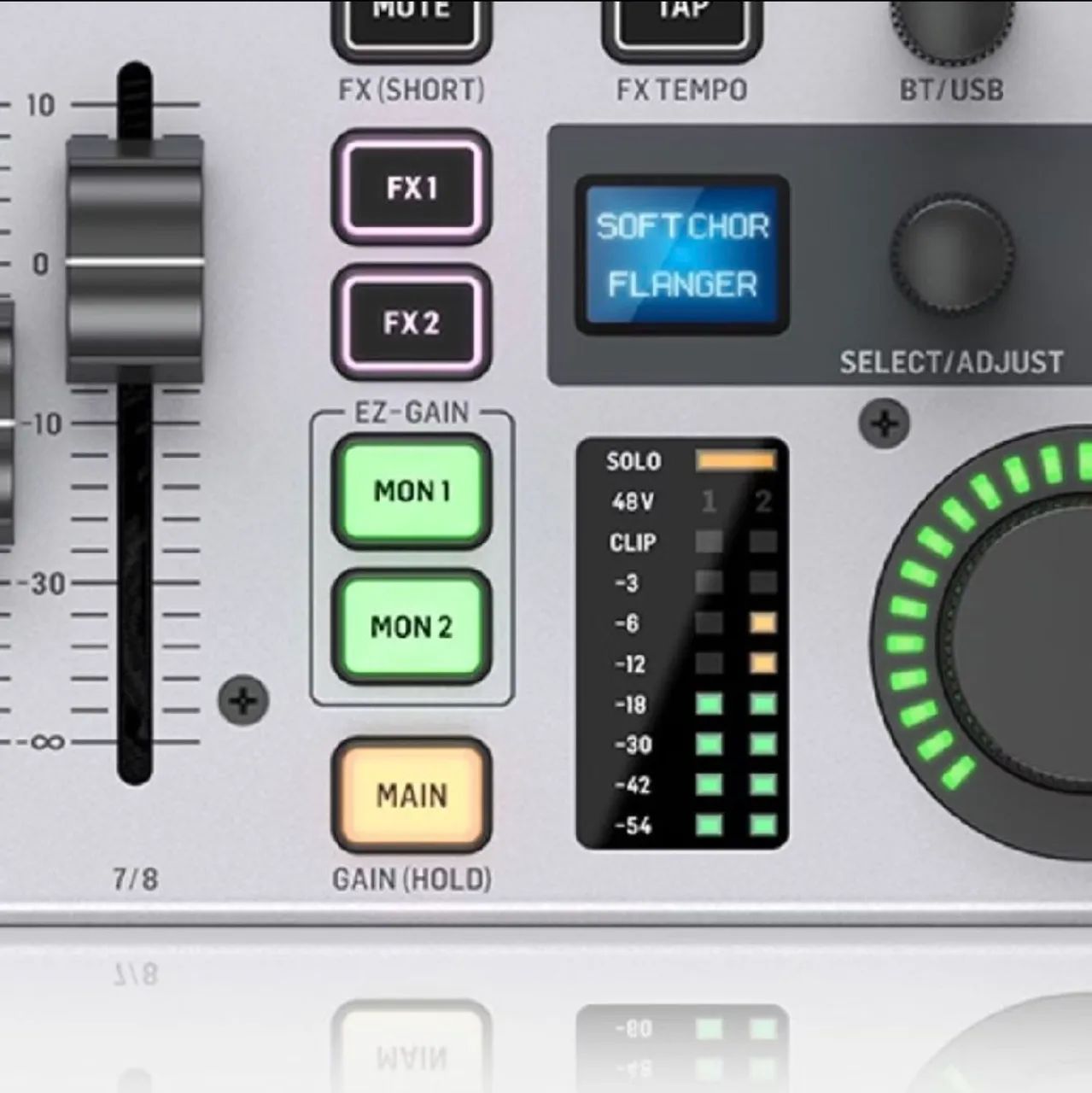 MESA DE SOM DIGITAL BEHRINGER FLOW 8
